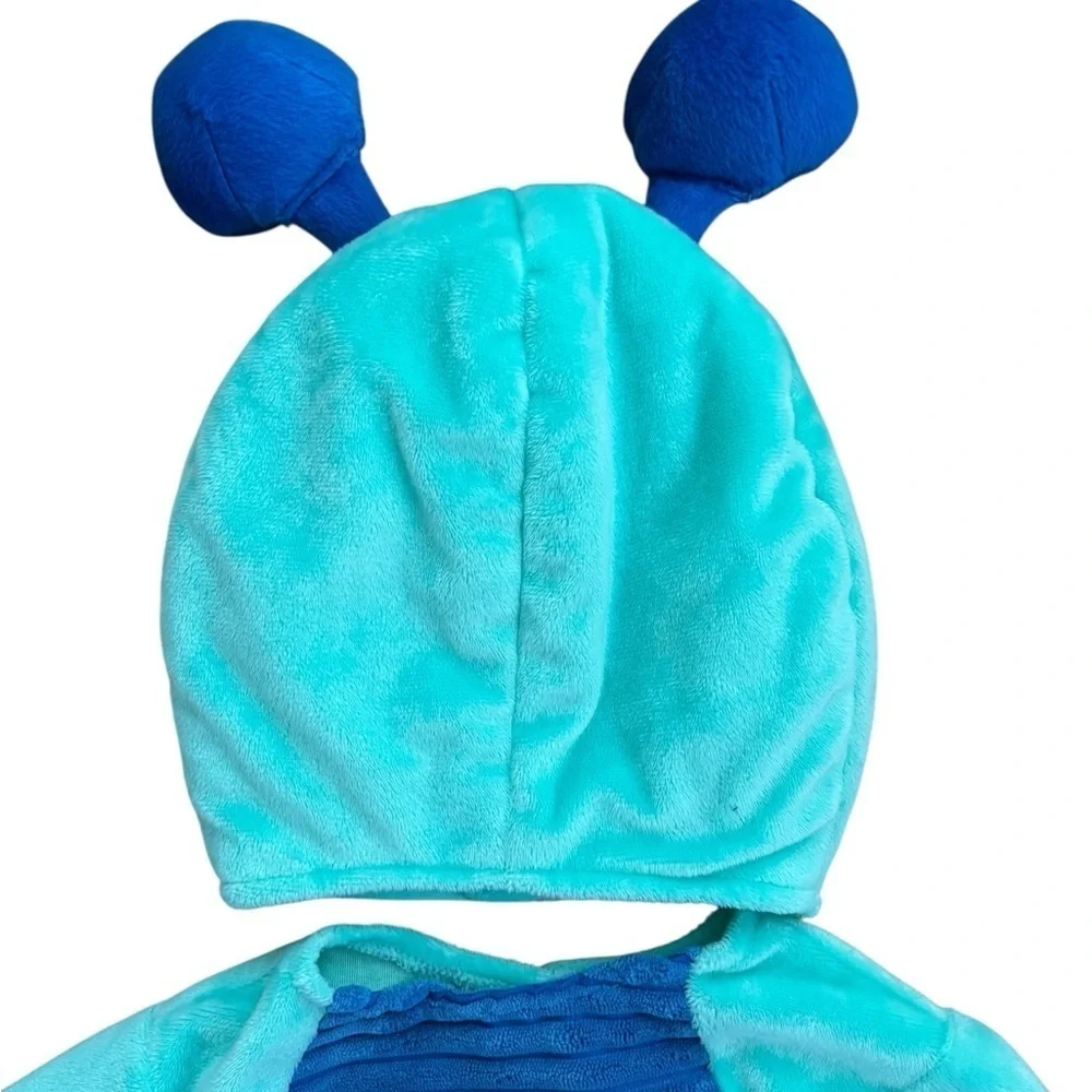 Party City Snail Crawler Halloween Costume for Baby 12-24 Months Green Blue